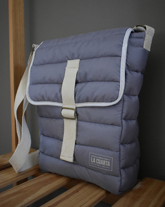 Imagen de Bolso Matero Puffer Gris Perla