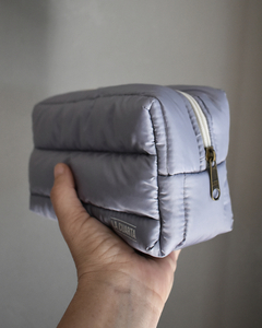 Cartuchera Cubo Puffer Gris en internet