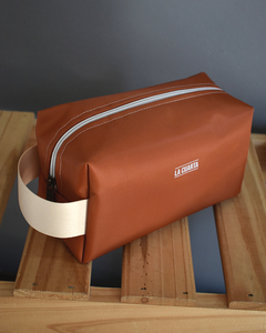 Neceser Cubo Porto satín Ladrillo - tienda online