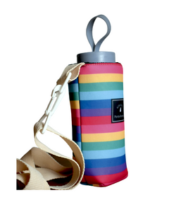 Porta Botellas Neo - Rayas Pink - tienda online