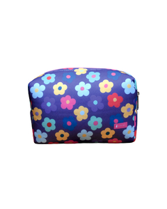 Cartucheras/Neceser Neo - Flores Violeta - comprar online