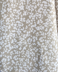 Mantel Mágico Impermeable - Florcitas Beige - comprar online