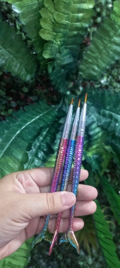 KIT PINCÉIS PONTA FINA RABO SEREIA