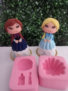 MOLDE PRINCESAS 3D