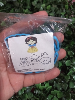 cortador branca de neve 6cm