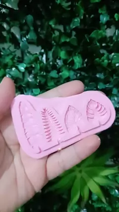 MOLDE MINI FOLHAS