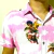Camisa de botão Black angels versão pink - comprar online