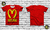 Camiseta t-shirt Moschino McDonald Logo