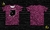 Camiseta t-shirt Pink Panther Pattern