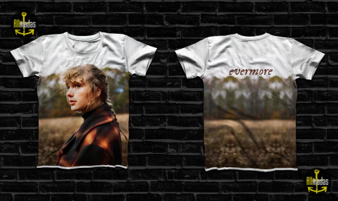 Camiseta t-shirt Taylor Swift Evermore Shoot Alternative