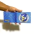 Carteira slim Sonic o filme logo desenho geek - comprar online