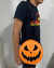 Mini mochila e bag 2 em 1 estampa abóbora halloween filme terror horror trash na internet