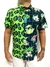 Camisa de botão Pokemons tipo grama e planta desenho geek anime gamer nerd