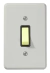 Interruptor Paralelo De Embutir 10A/250V Com Placa 4X2 Cinza Mec-Tronic 11002