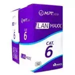 Cabo de Rede U/UTP Cat6 CM 23 AWG Azul 305 Metros MPT Cable 53036545