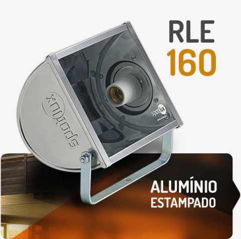 Refletor Em Alumínio Estampado Rle160 Spotlux Rle160