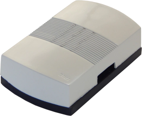 Campainha Musical Sobrepor Proteção Contra Queima 127V Branca Biki 203001