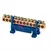 Barramento para Trilho DIN 12 Ligações Neutro com Base Azul Rohdina 7881112 - comprar online