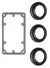 Kit Ip54 2" Condulete Fixo Tramontina 56114/076