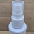 Imagem do Frascos 100 Ml Cilíndrico Reto Branco Plástico Pet Válvula Spray Branca Perfume Borrifador