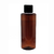 Frascos 100 Ml Cil Reto Plástico Pet Âmbar Tampas Flip Top Gel Shampoo Creme - comprar online