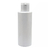 Frascos Plástico Pet 100 ml Cil Reto Branco com Tampa Flip Top - comprar online