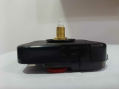 Máquina Contínua de Relógio de Parede Eixo Intermediário Com Rosca e Com Alça (18,5mm) - Ponteiros Branco ou Preto. - comprar online