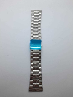 Pulseira Prata de Aço Sem Terminal (26mm)
