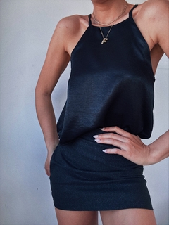 MUSCULOSA TOP TAYLOR - NEGRO