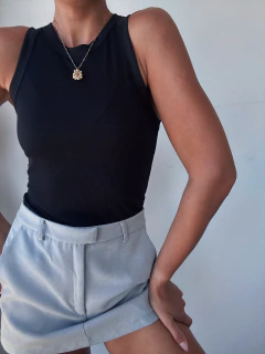 MUSCULOSA MORLEY CLASICA - NEGRO en internet