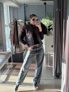 CAMPERA PARKER - NEGRO - Juana Catalana