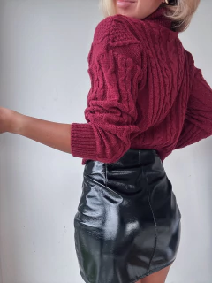 SWEATER MALASIA - BORDO - tienda online