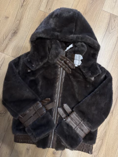 CAMPERA PELUCHE DORA - CHOCOLATE en internet
