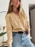 Cardigan Corto Dafne Beige - tienda online