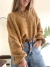 Sweater Corto Eugenia Camel - Cielo Store