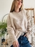 Maxi Sweater Draco Beige - comprar online