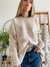 Maxi Sweater Draco Beige - tienda online