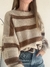 Sweater Tilo tostado y marrón - comprar online