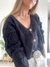 Cardigan Corto Orion Negro - tienda online