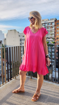 VESTIDO CORTO LISO en internet
