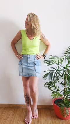 MUSCULOSA DOBLE MODAL BRETEL ANCHO - tienda online