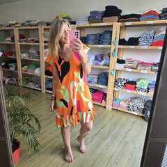 VESTIDITO LINO ESTAMPADO