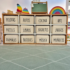 Contenedor Rectangular Rotulado Puzzles en internet