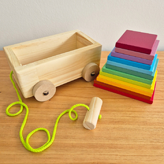 Carrito con Bloques - Tienda Mini