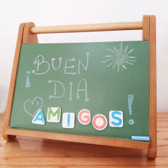 Pizarra Doble de Mesa (Dibujo y Pizarron)