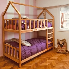 Cama Cucheta Casita al piso