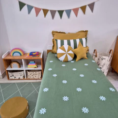 Acolchado Flores - Tienda Mini - Muebles y Decoración Infantil