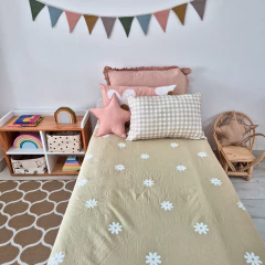 Acolchado Flores - tienda online