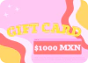 TARJETAS DE REGALO | $1000 MXN - comprar en línea