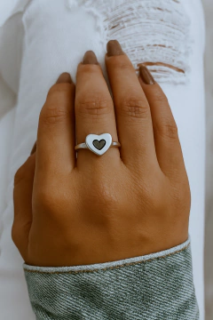 Anillo Corazón Infinito - Plata 925- AP03 - tienda online